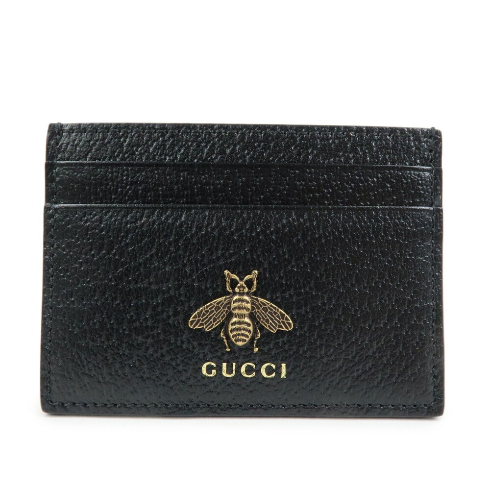 Gucci Animalier Card Holder Leather